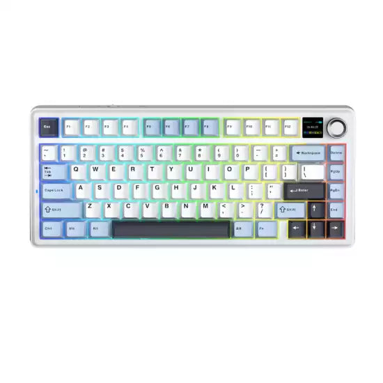 AULA F75 MAX White + Blue