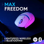 Logitech-G309-Lightspeed-Wireless-Bluetooth-Gaming-Mouse-Hero-25K-Sensor-86g-9