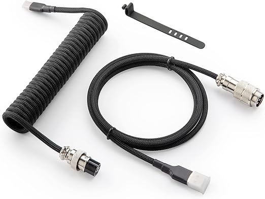 Coiled Cable Keyboard