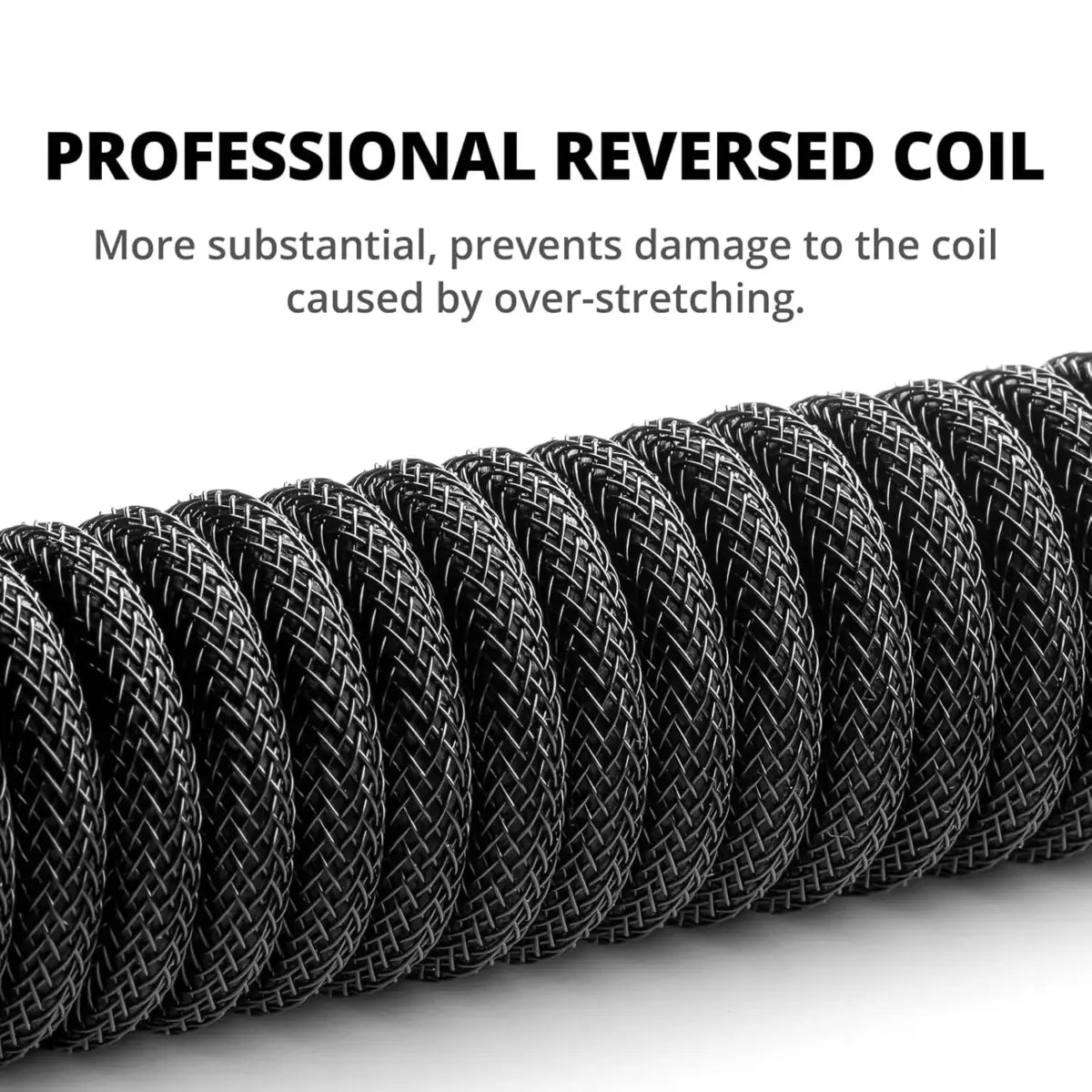 Coiled Cable Keyboard