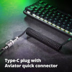 Coiled Cable Keyboard