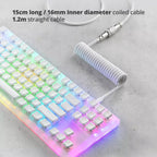 Coiled Cable Keyboard