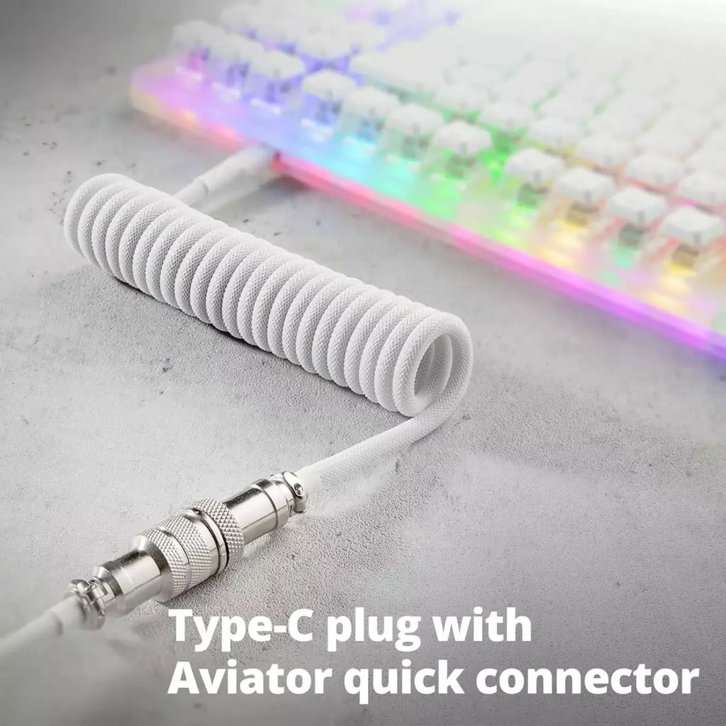 Coiled Cable Keyboard