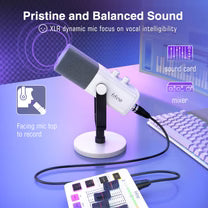 FIFINE AmpliGame AM8 USB/XLR Dynamic Microphone