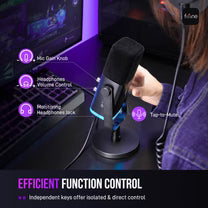 FIFINE AmpliGame AM8 USB/XLR Dynamic Microphone
