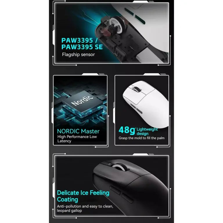 VXE R1 Pro Max Wireless Black