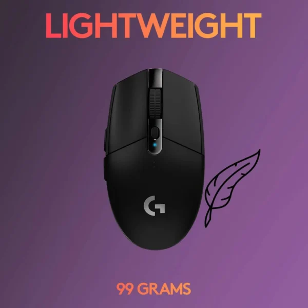Logitech G305 White Lightspeed Wireless Gaming Mouse - Image 3