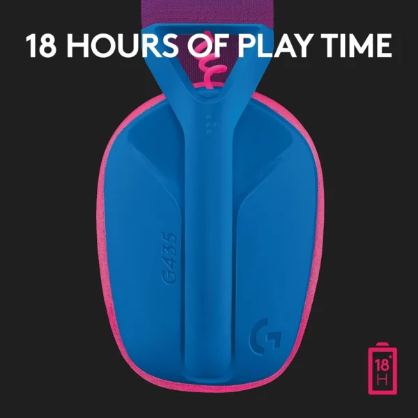 LOGITECH G435 LIGHTSPEED Wireless Gaming Headset - Image 3