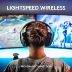 LOGITECH G435 LIGHTSPEED Wireless Gaming Headset - BLACK - Image 8