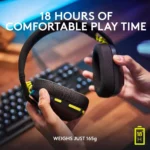 LOGITECH G435 LIGHTSPEED Wireless Gaming Headset - BLACK - Image 5